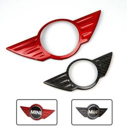 Kipalm Real Carbon Fiber Badge Logo Emblem Decal Cover Sticker For Mini Cooper R55 R56 R57 R58 R59 R60 R61 F54 F55 F567089335