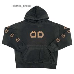 designer hoodies men hoodie Balenciga Mens sweater Sweatshirt 24SS High Edition Paris Bitcoin Double B Direct Spray Printed Worn Men's and Women's Fur Hooded