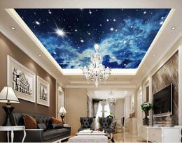 Po Customise size Modern Stereo Sky Ceiling wallpaper 3d ceiling3804942