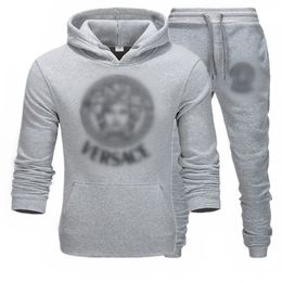 2024 Herren-Trainingsanzug, luxuriös, 2-teiliges Set, lässige Hoodies, Sweatshirt, Jogginghose, Anzug, Teenager, Sport, Druck, Jogging, S-3XL, Kleidung bedruckt