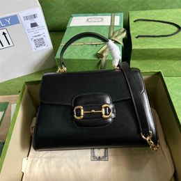 70% Factory Outlet Off Horsebit Handbag Single Diagonal Straddle Family Women's Bag Full Leather on sale