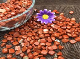 Natural 7 9 mm red jade Stone crystal Tumbled Stone Irregular small size beautiful red jade stone crystal healing5022458