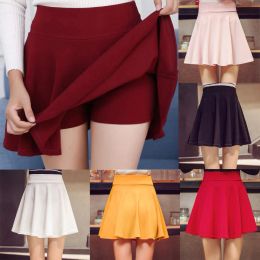 Skirts Black Skirts Ladies Summer Clothes Women's Shorts High Waist Harajuku Korean Style Mini Pleated Skirt For School Girl Uniform