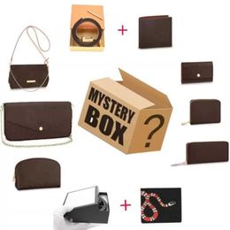 Mystery Box Mix Handbags Christmas Blind Boxes Bags Luxury Designer Bag Women Men Different Shoudler Crossbody Tote More Colours Wa2935