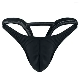 Underpants Men's Sretch G-string T-back Micro Thong Briefs Underwear Men Bokserki Sexy Cueca Masculina