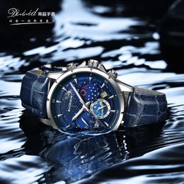 Full of stars business high-end watch men's mechanical waterproof fashion quartz watch men's wholesale student watch boys C2