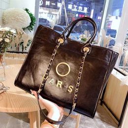 70% Factory Outlet Off Women's Handbags Beach Designers Metal Letter Badge Tote Evening Bag Small Mini Body Leather Large Chain Wallet Backpack KNK9 on sale