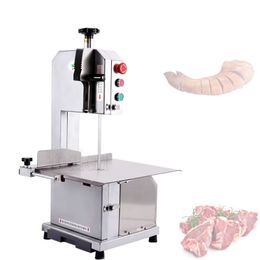 Bone Sawing Machine Desktop Bone Cutting Machine Frozen Meat Cutter Commercial Cut Trotter/Ribs/Fish/Meat/Beef Machine