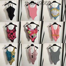 Designer Bikinis Letter Printed Swimsuit Women Bathing Suit Summer Sexy Girls Swimwear Vacation Pool Surf Beach Wear D67D