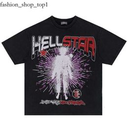 Men Hellstar Loose Hoodie Shirt Heavy Hellstar Shirt Craft Unisex Short Sleeve Women Pullover Hellstar Hoodie 475