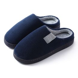 GAI LAYUE Cotton slippers women winter stay at home with thick soles anti slip and warm plush slippers 37116