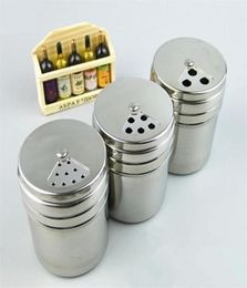 Kitchen Stainless steel Spice Shaker Jar Sugar Salt Pepper Herbs BBQ Spice toothpick Storage Bottle 173 G26275344