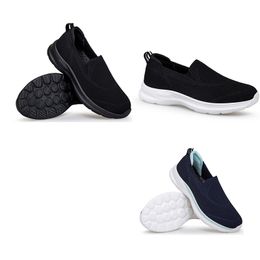 Spring New Comfortable Soft Sole One Step Step Step Fit for Women Shoes in Large Size Middle Age Strong running Shoes for Men Shoes GAI 077
