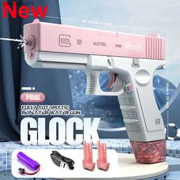 Gun Toys Electric Glock Water Guns For Girls Toy Bursts Automatic Repeater Water Spray Toys