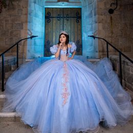 Quinceanera klänningar veck hylsa från axeln vestido de 15 anos älskling boll klänning junior flickor födelsedagsfest klänning 326 326