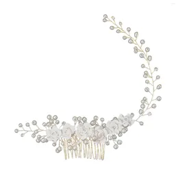 Hair Clips Women Bridal Hairpins Comb Handmade Sparkling Rhinestones Headdress For Festival Wedding Party Head Decor