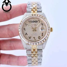 Quartz watch full sky star high-end watch new product stainless steel sapphire rotating ring casual fashion business watch