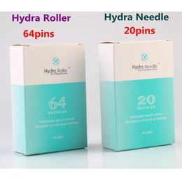 Automatic Hydra Needle 20 pins Roller 64 bottle Aqua Titanium MicroNeedle Mesotherapy dermaroller Skin Care System dermastamp6446284
