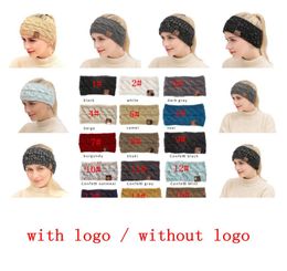 21 Colours Knitted Crochet headband Women Headband Winter Ear Warmer Elastic Hair Band for Women039s Wide Hair Accessories8069332