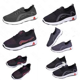 New Soft Sole Anti slip Middle and Elderly Foot Massage Walking Shoes, Sports Shoes, Running Shoes, Single Shoes, Men's and Women's Shoes non-silp Casual Shoes 41