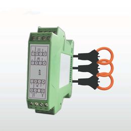 Three Phase DIN RAIL 333mV Rogowski Coil Integrator Current Transducer Sensor For Power Distribution Cabinet PLS-DTP3