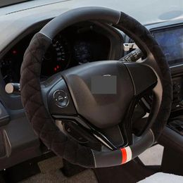 Steering Wheel Covers Short Plush Cover Winter Soft Car Anti-slip Wear-resistant Auto For Fashionable