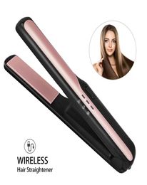 New wireless mini hair straightener mini charging hair straightener without hurting hair USB ceramic curler splint3195078