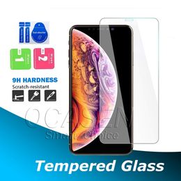 Premium AA Tempered Glass Screen Protector For iPhone 15 14 13 12 Mini 11 Pro Max XR XS X 6 7 8 Plus Samsung S21FE S20FE A52 A51 A11 A21 A71 A12 A13 A32 A04 A04E A15 0.3MM 2.5D 9H