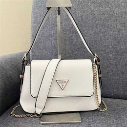 70% Factory Outlet Off Solid Colour Chain Splice Belt Decoration Cross Underarm Women's Bag on sale