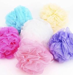 Loofah Bath Ball Mesh Sponge Milk Shower Accessories Nylon Mesh Brush Shower Ball 5g Soft Body Cleaning Mesh Brush 100pcs epacket3778421