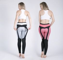 Whole Sexy Printed Sport Leggings Yoga Pants Women Gym Clothing Booty Push Up Garter Pattern Leggins Sport Women Fitness Trous5950606