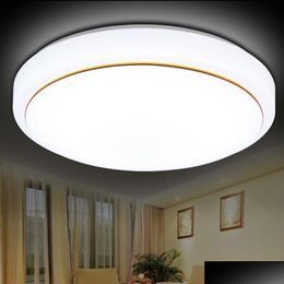 Ceiling Lights Brelong Modern Round Led Ceiling Light Dia21Cm 6W Energy Saving Room Living Hall Home Corridor Lighting Drop Delivery L Dh0Jp