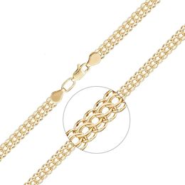 Charm Bismarck Python Chain 14K Yellow Red White Gold OEM ODM Jewellery Accessories Wholesale Price