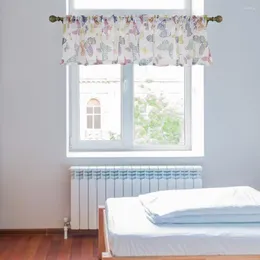 Curtain Valance Drape Screening For Light Blocking Bedroom Door Home Decor