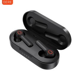QERE E20 Earphone TWS True Stereo Waterproof In Ear Headset Wireless Headphones Wireless Earphones Earbud