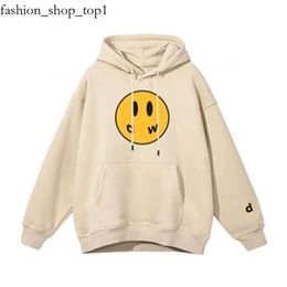 Men Draw Designer Handsome Little Yellow Man Retro Draw Hoodie Letters Print Sweatshirt Spring High Street Draw House 717