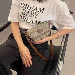 70% Factory Outlet Off Original Underarm Saddle Handbag Letter Small Square One Diagonal Straddle Tidal on sale