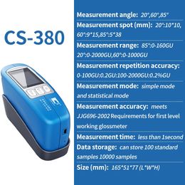 Portable stone glossmeter, automotive paint electroplating metal glossmeter