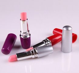 Rouge Lipstick Vibrator for Female Masturbation Sex Toy Mini Vibrating Bullets Vibrators Sex Adult Products JJD00485650908