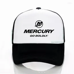 Ball Caps Latest Men Basebll Cap Casual Adult Mercury Racing Hat Summer High Quality Breathable Mesh Trucker For Women