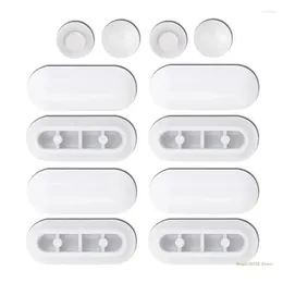 Toilet Seat Covers QX2E 12Pcs Cover Buffers Support Plugs For Bathroom Comfort Easy Assembly Suitable Household El Use