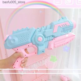 Sand Play Water Fun Gun Toys Large Pullout Pink Water Gun Toy Kids Beach Squirt Swim Summer Pool Outdoor Party 230705 Q240307