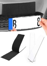 4PcsSet Adhesive Number Plate Holder Weatherproof Durable Frameless Licence Plate Holder for Vehicles Car Accessories8258506