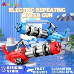 Gun Toys Electric Water Gun Continuous High Pressure Strong Automatic Spray Large Water Gun Toys for Boys Kids Summer Outdoor Party ToyL2403