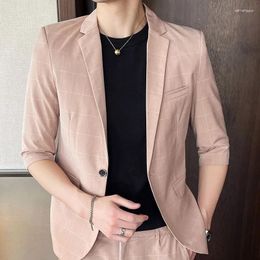 Men's Suits 12287 Customised Suit Set Slim Fitting Business And Professional Formal Attire Interview Casual Jacket
