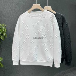 Men's Hoodies Sweatshirts Mens Hoodies 2023 Round Neck Autumn And Winter Designer Letter Loose Casual Sweater Hoodie Jacket Men Streetwear