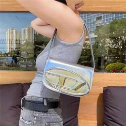 70% Factory Outlet Off Small Portable Underarm for Women's Millennium Spicy Girl Style Silver One Crossbody on sale