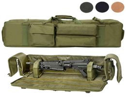 Tactical Gun Bag for M249 Military Army Airsoft Rifle Carrying Case CS Hunting Shooting Paintball with Portable Shoulder Strap W221221075