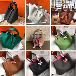 10A S Designers Fashion Shoulder Bags High Quality Bucket Handbags Ladies Crossbody Flower Purses Women Drawstring Bag Leather Clutch Handbag Purse