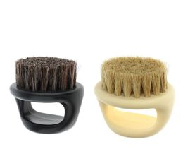 Brushes Mens Mustache Beard Barber Salon Sweep Shaving Facial Hair Neck Face Duster Brush For Hairdressing 4Yotd Az4Hs6636126